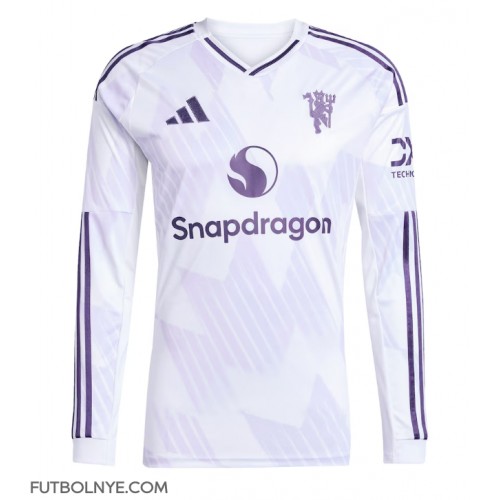 Camiseta Manchester United Visitante Equipación 2025-26 manga larga